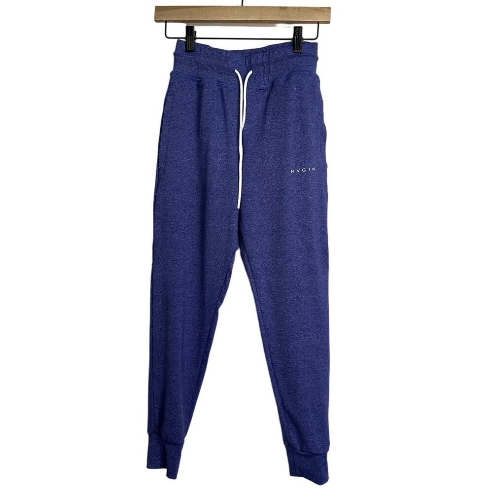 NVGTN Purple Oxford Athleisure Casual Joggers Size S